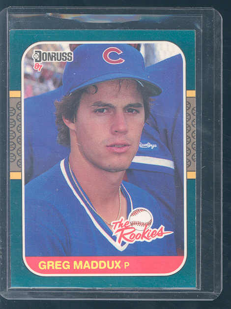 1987 Donruss Rookies #52 Greg Maddux
