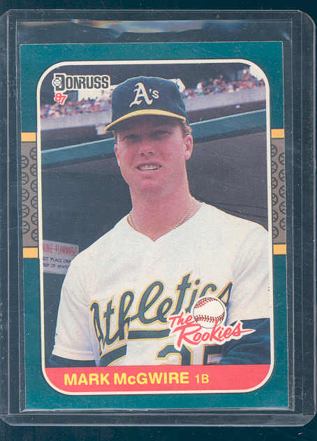 1987 Donruss Rookies #1 Mark McGwire