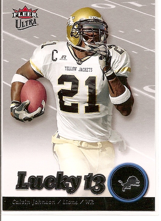 2007 Ultra Retail #203 Calvin Johnson L13 RC