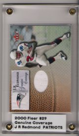 2000 Fleer Tradition Genuine Coverage #34 J.R. Redmond