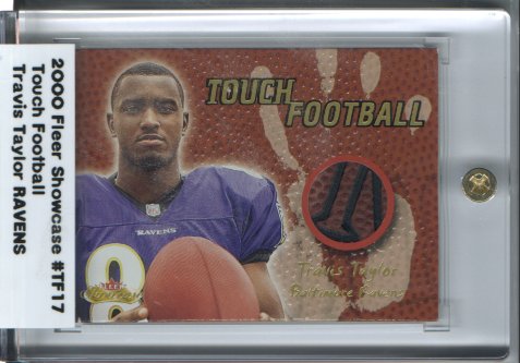 2000 Fleer Showcase Touch Football #27 Travis Taylor