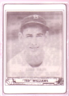 1997 R and N Ted Williams Porcelain #2 Ted Williams/Playball 1940