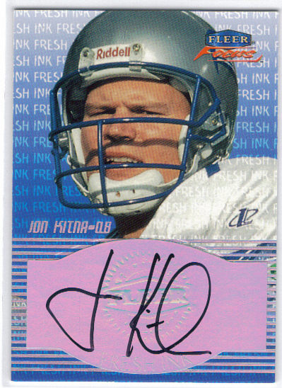 1999 Fleer Focus Fresh Ink #20 Jon Kitna front image