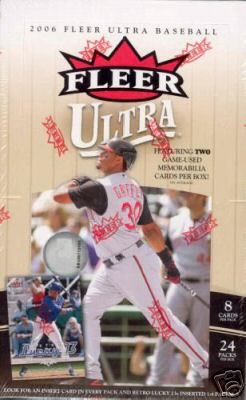 2006 Ultra Hobby Baseball Unopened Box (24 Packs)