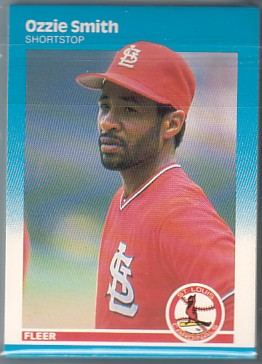 1987 Fleer St Louis Cardinals Team Set OZZIE  20+ Cards