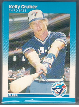 1987 Fleer Blue JaysTeam Set K GRUBER  20+ Cards