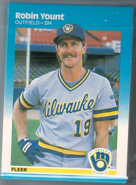 1987 Fleer Brewers Team Set Robin Yount 20+ Cards