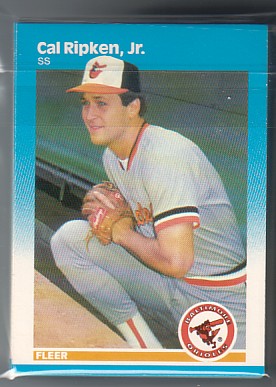1987 Fleer Orioles Team Set Cal Ripken  20+ Cards
