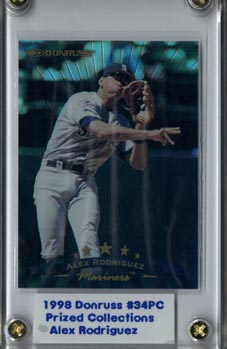 1998 Donruss Prized Collections Donruss #34 Alex Rodriguez