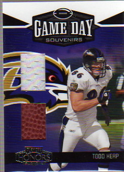 2005 Playoff Honors Game Day Souvenirs #GD24 Todd Heap