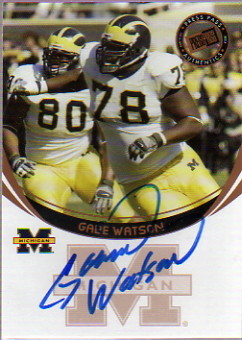 2006 Press Pass Autographs Bronze #64 Gabe Watson