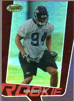 2005 Bowman's Best Red #59 Dan Cody