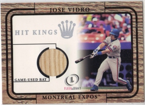 2001 Fleer Legacy Hit Kings #29 Jose Vidro