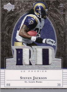 2007 Upper Deck Premier Patches Dual #PP2SJ Steven Jackson
