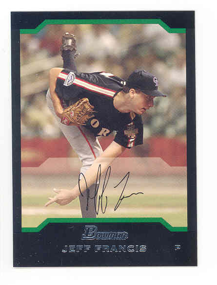 2004 Bowman Draft #121 Jeff Francis