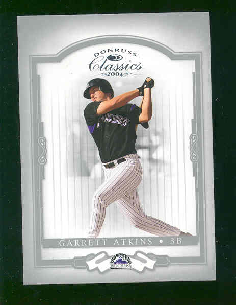 2004 Donruss Classics #74 Garrett Atkins