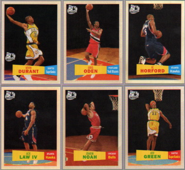 2007-08 Topps 1957-58 Variations #119 Joakim Noah