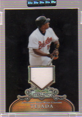 2006 Bowman Sterling Black Refractors #MT Miguel Tejada Pants