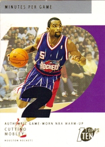 2002-03 Topps Ten Relic Parallel #92 Cuttino Mobley/1500