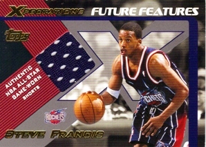 2001-02 Topps Xpectations Future Features #FFSF Steve Francis