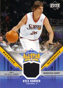 2005-06 Upper Deck All-Star Weekend Authentics #KK Kyle Korver