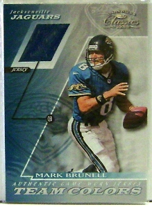 2001 Donruss Classics Team Colors #TC27 Mark Brunell