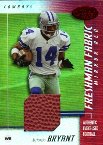 2002 Leaf Certified Mirror Red Materials #102 Antonio Bryant