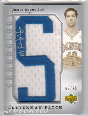 2006-07 Chronology #111 James Augustine JSY AU RC