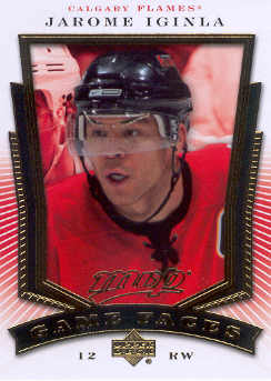 2007-08 Upper Deck MVP Game Faces #GF3 Jarome Iginla