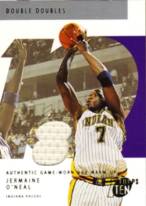 2002-03 Topps Ten Relic Parallel #108 Jermaine O'Neal/1500