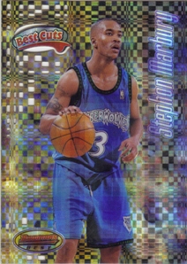 1997-98 Bowman's Best Cuts Atomic Refractors #BC9 Stephon Marbury