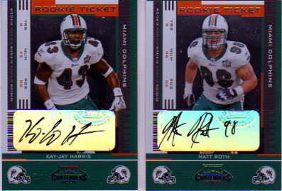2005 Playoff Contenders #148 Kay-Jay Harris AU RC
