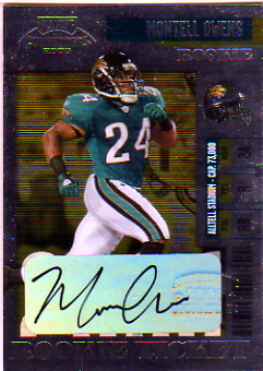 2006 Playoff Contenders #214 Montell Owens AU RC