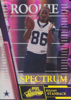 2007 Absolute Memorabilia Spectrum Gold #222 Isaiah Stanback