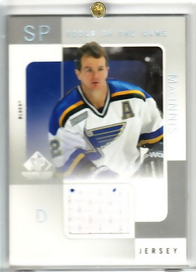 2000-01 SP Game Used Tools of the Game #AM Al MacInnis