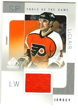 2000-01 SP Game Used Tools of the Game #JL John LeClair