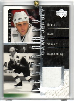 2000-01 Upper Deck Legends Legendary Game Jerseys #JBH Brett Hull