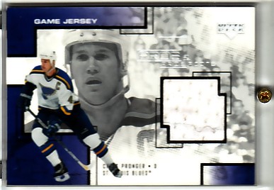 2000-01 UD Pros and Prospects Game Jerseys #CP Chris Pronger