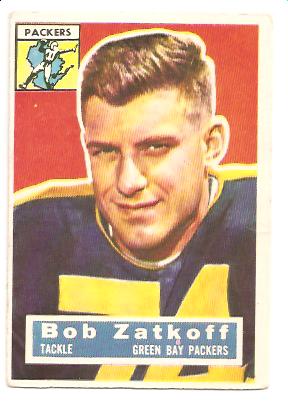 1956 Topps #67 Roger Zatkoff