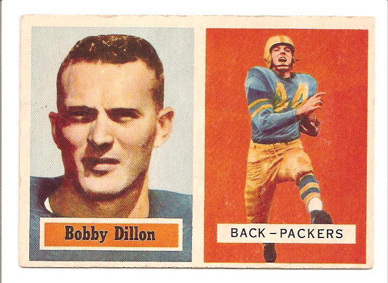 1957 Topps #9 Bobby Dillon