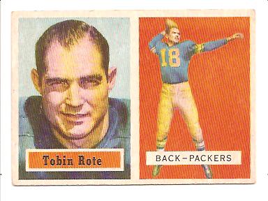 1957 Topps #81 Tobin Rote