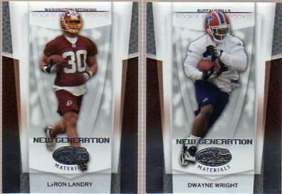 2007 Leaf Certified Materials #169 LaRon Landry RC