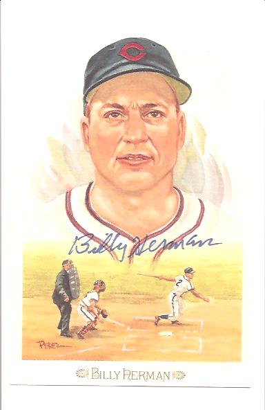 1989 Perez-Steele Celebration Postcards #17 Billy Herman