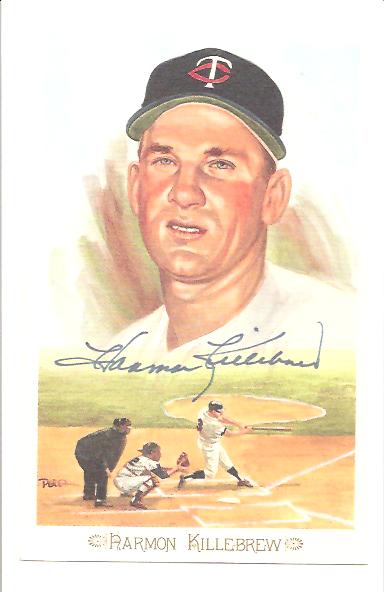 1989 Perez-Steele Celebration Postcards #23 Harmon Killebrew