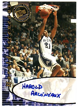 2000 Press Pass Autographs #32 Harold Arleneaux*