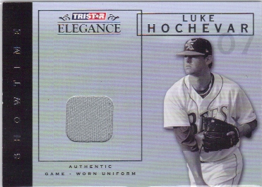 2007 TRISTAR Elegance Showtime Game Used #LH Luke Hochevar