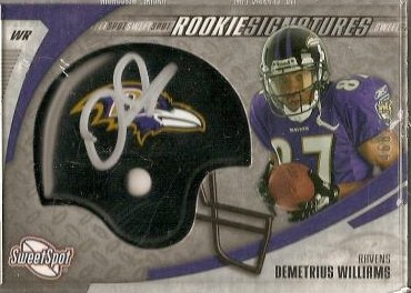 2006 Sweet Spot #238 Demetrius Williams AU/899 RC