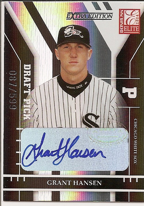 2004 Donruss Elite Extra Edition #219 Grant Hansen AU/599 RC
