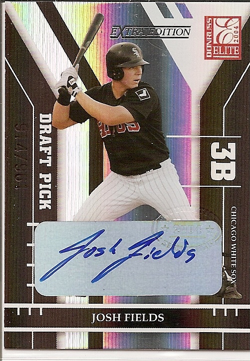 2004 Donruss Elite Extra Edition #298 Josh Fields AU/961 RC