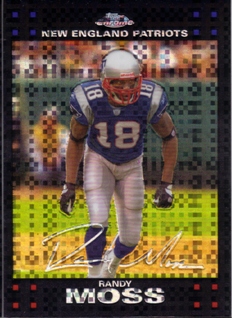 2007 Topps Chrome Xfractors #TC28 Randy Moss